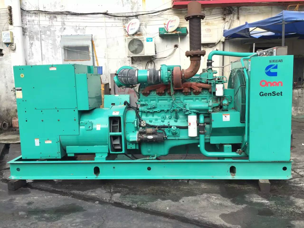 阿荣租赁发电机-柴油发电机不正常冒烟的原因